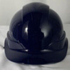 Acerpal Cap Vented Gloss Finish Beguiled Blue Carbon Fiber Design OSHA Hard Hats